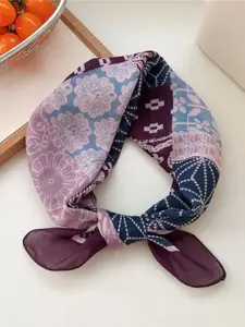 QUECY Floral Printed Scarf