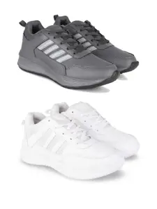 DRACKFOOT Men Non-Marking Running Sports Shoes