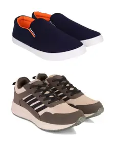 PENNEN Men Non-Marking Running Sports Shoes