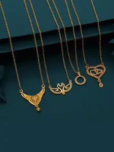 Anouk Gold-Plated Brass  Necklace