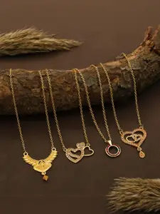 Anouk Gold-Plated Brass  Necklace