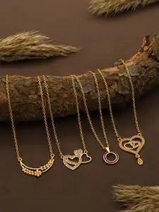 Anouk Gold-Plated Brass  Necklace