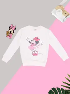 Pantaloons Junior Girls Round Neck Sweatshirt