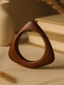 ATIBELLE Traingle-Round Shaped Fusion Bangle