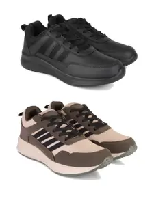 DRACKFOOT Men Non-Marking Running Sports Shoes