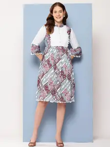 Roadster Red Nylon Dresses