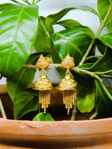 Luv Fashion Women Gold Earrings