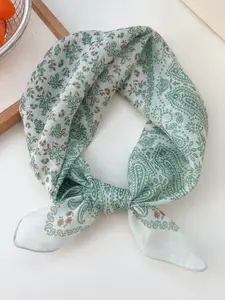 QUECY Floral Printed Scarve
