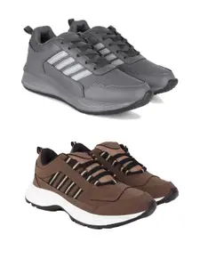 DRACKFOOT Men Non-Marking Running Sports Shoes