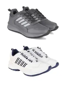 DRACKFOOT Men Non-Marking Running Sports Shoes