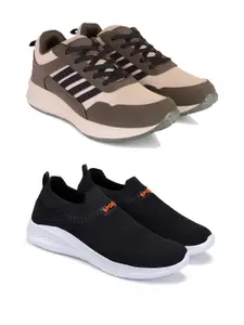 DRACKFOOT Men Non-Marking Running Sports Shoes