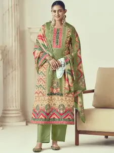 Stylee LIFESTYLE Embroidered Pure Cotton Unstitched Dress Material