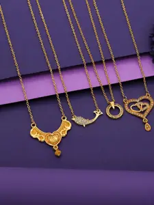 Anouk Gold-Plated Brass  Necklace