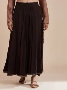 Moda Rapido Mid Rise Flared Skirt