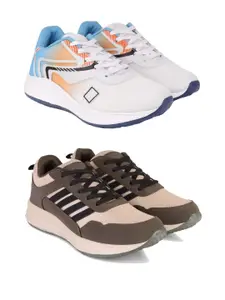 DRACKFOOT Men Non-Marking Running Sports Shoes