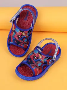 Kids Ville Boys Spiderman Printed Sports Sandals