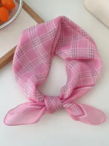 QUECY Women Checked Scarf