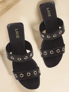 Lavie Women Embellished Open Toe Flats