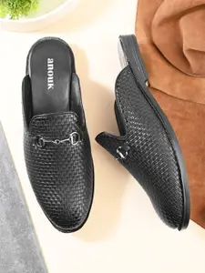 Anouk Men Ethnic PU Shoe-Style Sandals