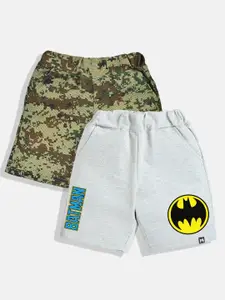 YK X Minute Mirth Boys Pack Of 2 Printed Shorts