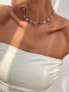 StyleCast x Revolte Gold-Plated Enamelled Necklace