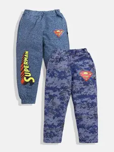 YK X Minute Mirth Boys Pack of 2 Printed Track Pants