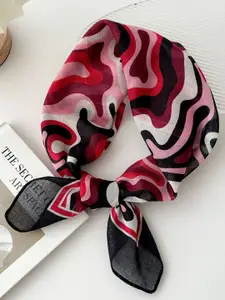 QUECY Abstract Printed Scarve