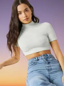 Dream Beauty Fashion Bullet Women Fitted Crop Top