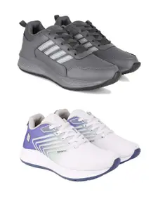 DRACKFOOT Men Non-Marking Running Sports Shoes