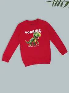 Pantaloons Junior Boys Cotton Printed Sweatshirt