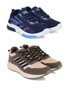 DRACKFOOT 2 Pair Men Running Shoes