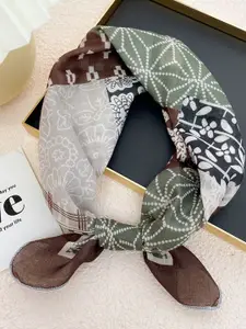 QUECY Floral Printed Scarf