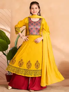 Sangria Lakshita Women Purple Kurtas