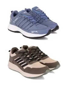 DRACKFOOT Men Non-Marking Running Sports Shoes