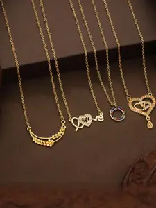 Anouk Gold-Plated Brass  Necklace