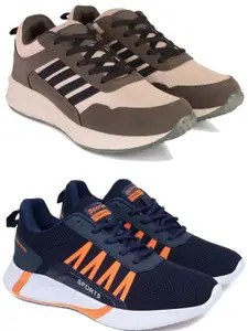 PENNEN Men Non-Marking Running Sports Shoes