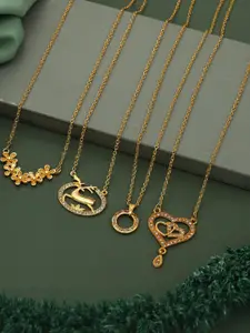 Anouk Gold-Plated Brass  Necklace