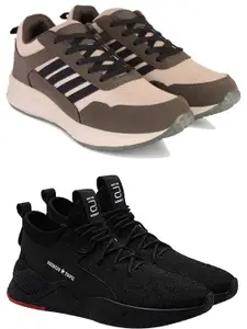 PENNEN Men Non-Marking Running Sports Shoes