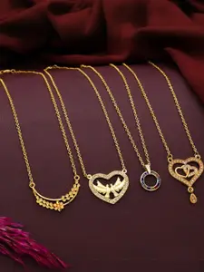 Anouk Brass Gold-Plated Necklace