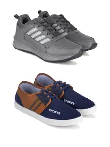 PENNEN Men Non-Marking Running Sports Shoes