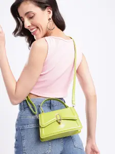 DressBerry Miniature Satchel Comes With a Detachable Sling Strap