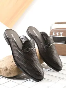 Anouk Men Ethnic PU Shoe-Style Sandals