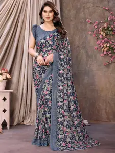 LeeliPeeri Designer Geometric Printed Saree