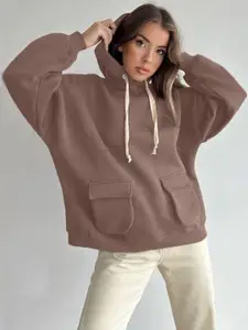 bebe Women Solid Sweatshirt