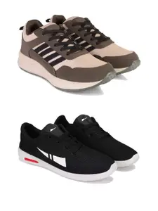 PENNEN Men Non-Marking Running Sports Shoes