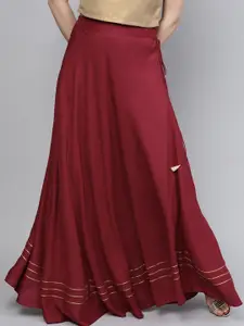 Moda Rapido Flared Maxi Skirt