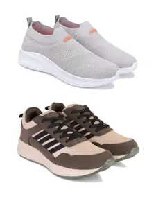 DRACKFOOT Pair of 2 Men Running Shoes