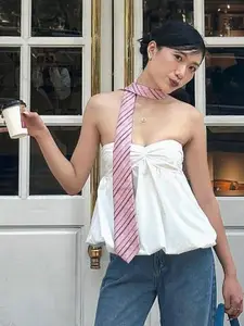 StyleCast Women Strapless Sweetheart Neck Tube Top