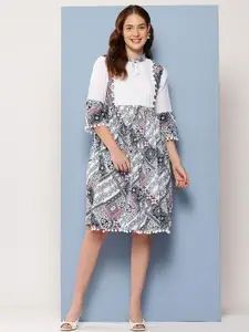 Roadster Grey Nylon Dresses