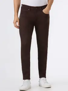 Pepe Jeans Men Slim Fit Mid-Rise Stretchable Jeans